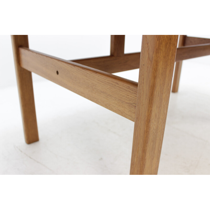 Vintage extendable dining table in solid oak by Kurt Østervig - 1960s