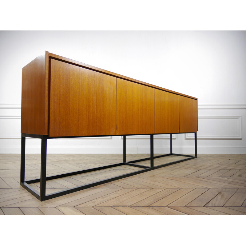 Vintage Italian design sideboard in teak - 1960s