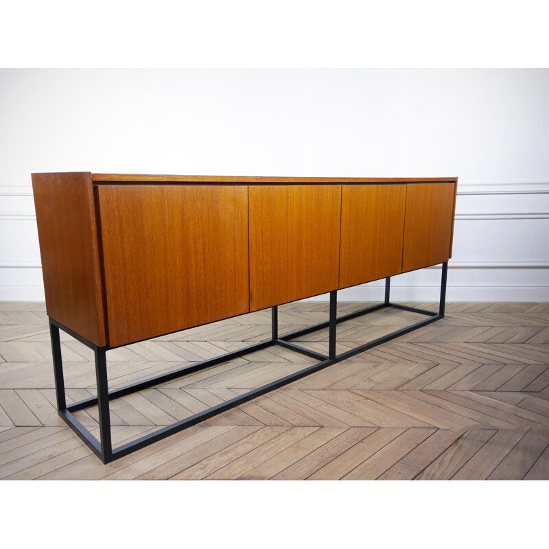 Vintage Italian design sideboard in teak - 1960s