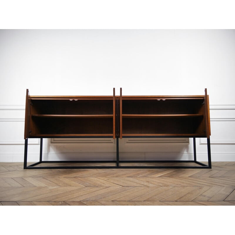 Vintage Italian design sideboard in teak - 1960s