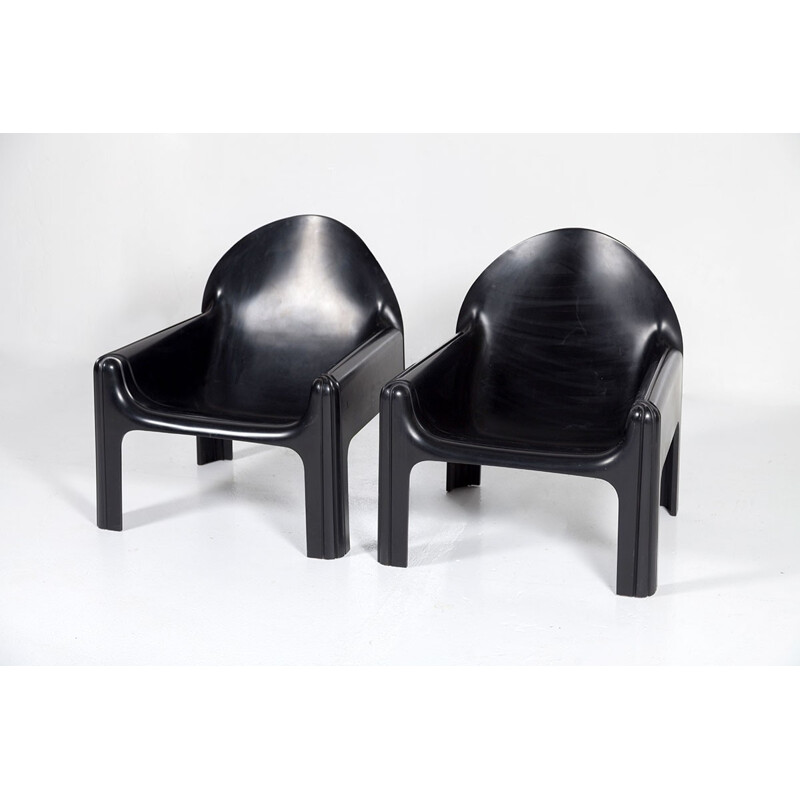 Paire de fauteuils "Model 4794" par Gae Aulenti pour Kartell - 1970