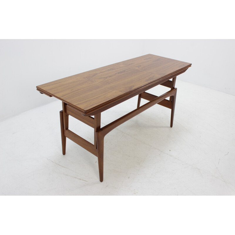 Table de salon vintage scandinave en teck par TRIOH - 1960