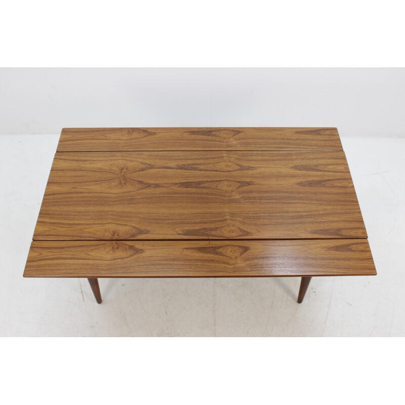 Danish Vintage Elevator Teak Table by TRIOH - 1960s