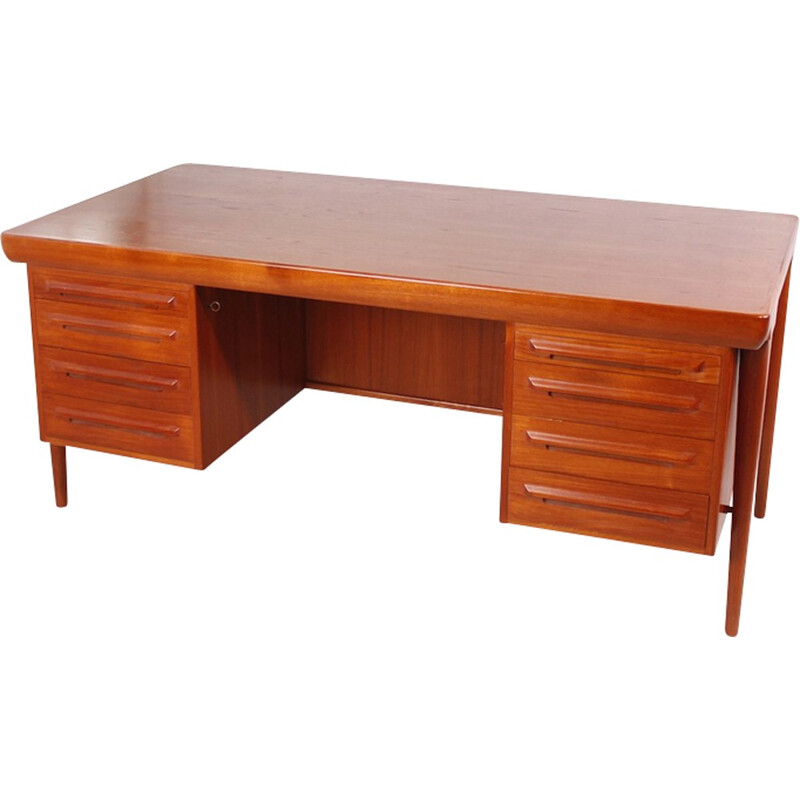 Vintage Danish Desk by Ib Kofod Larsen for Faarup - 1960s