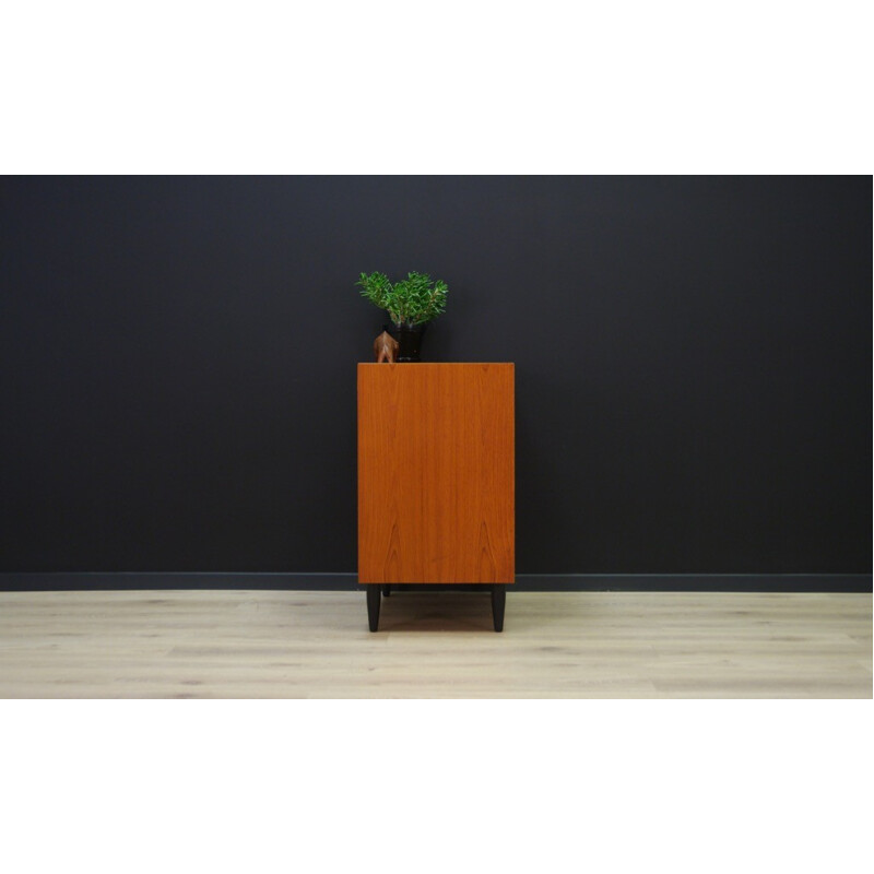 Vintage danish teak chest of drawers - 1960s