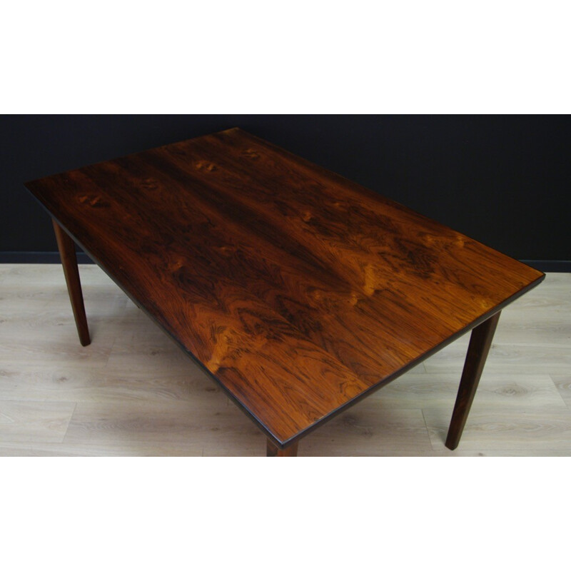 Table vintage classique en palissandre - 1960