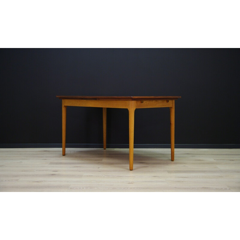 Vintage Danish dining table in classic teak - 1970s