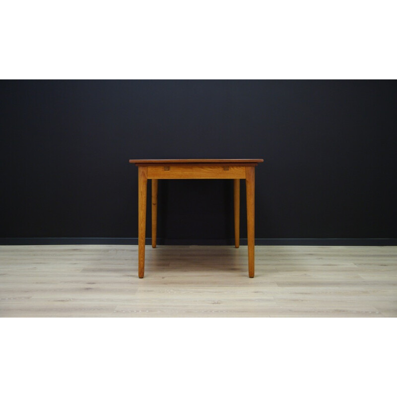 Vintage Danish dining table in classic teak - 1970s