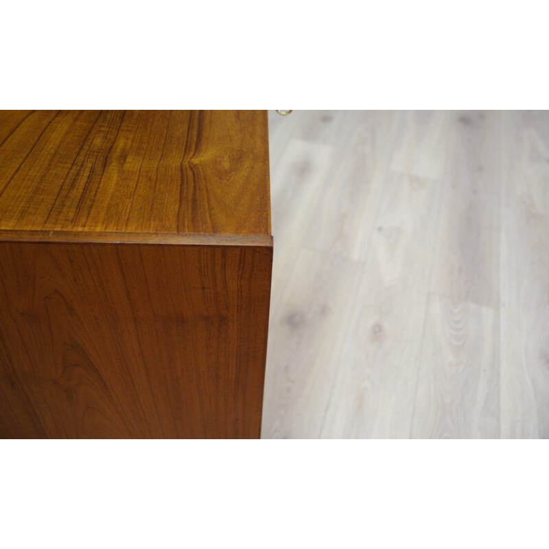 Vintage chest of drawers in teak with 4 drawers - 1960s