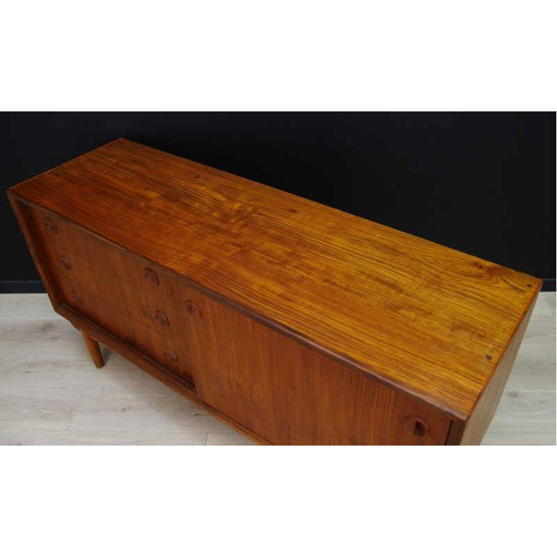 Vintage Danish sideboard in teak with 3 drawers - 1960s