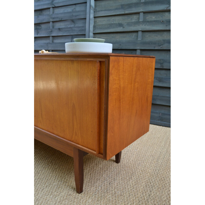 Vintage sideboard in teak with 2 doors by White & Newton - 1960s