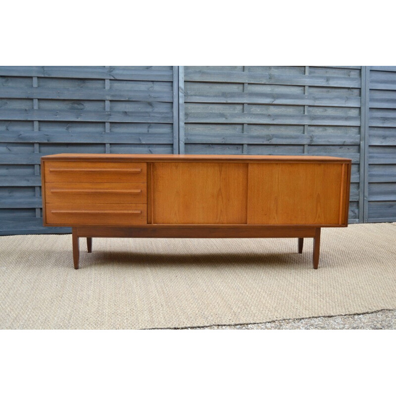 Vintage sideboard in teak with 2 doors by White & Newton - 1960s