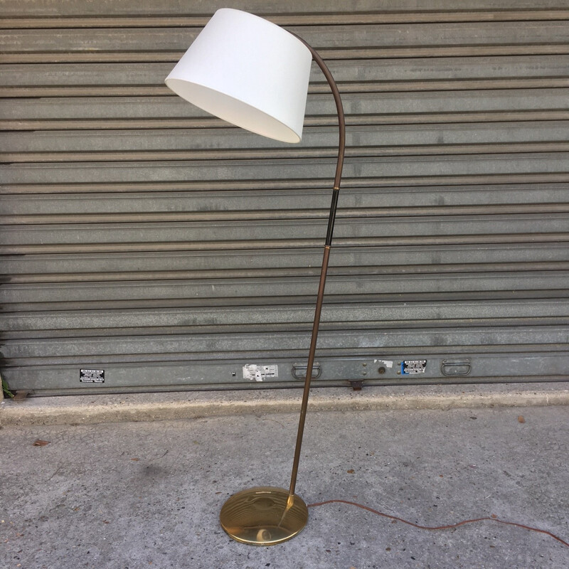 Vintage floor lamp in metal - 1960s