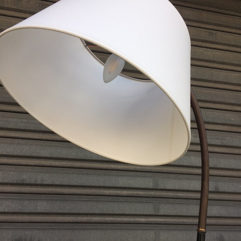 Vintage floor lamp in metal - 1960s