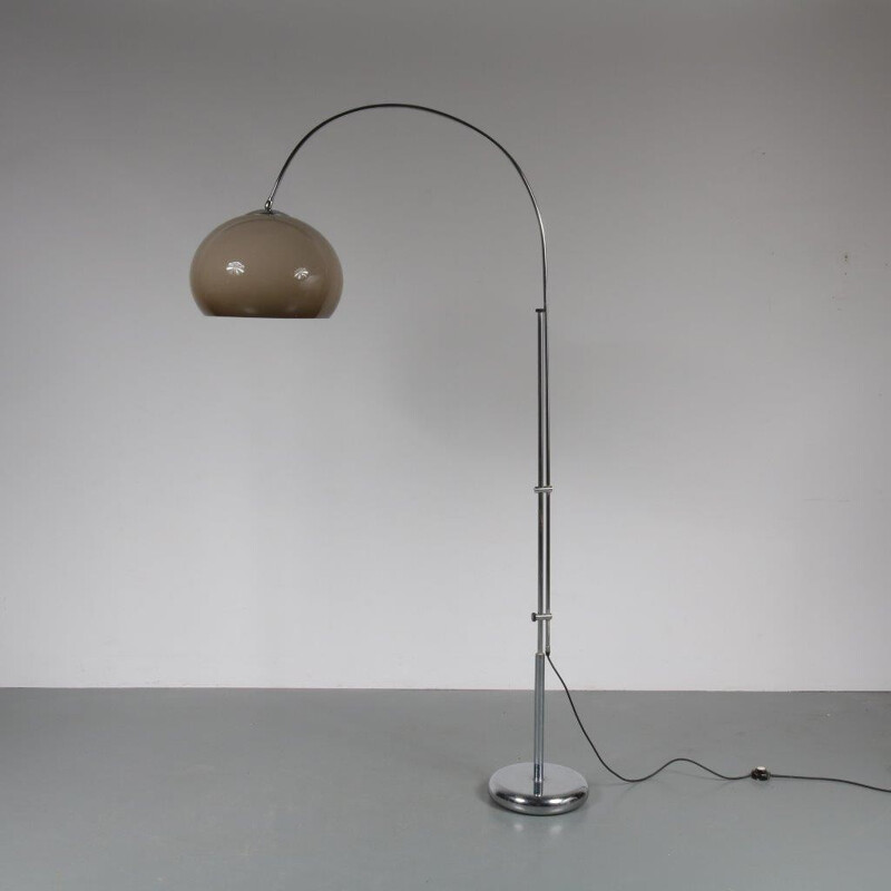 Lampe à arc vintage hollandais - 1970