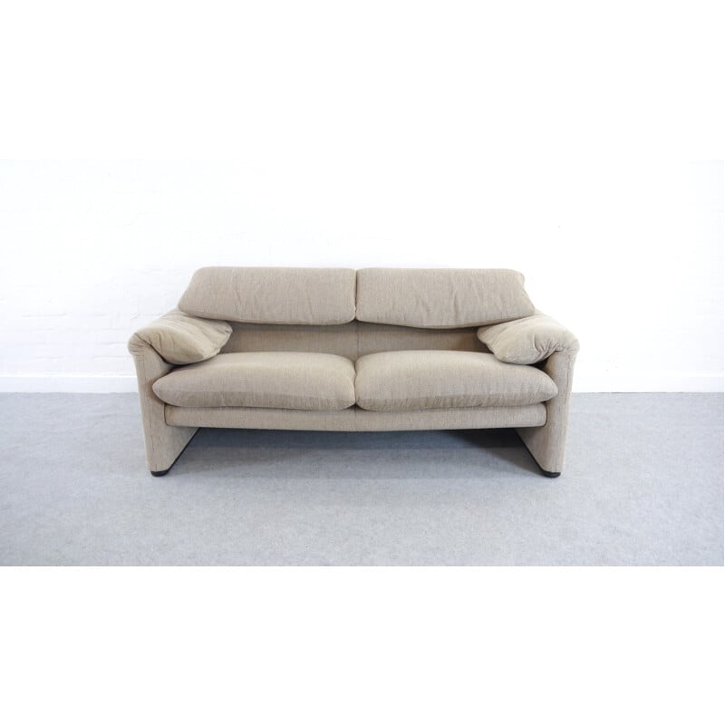 Cassina Maralunga 2-Seater Sofa by Vico Magistretti - 1970s