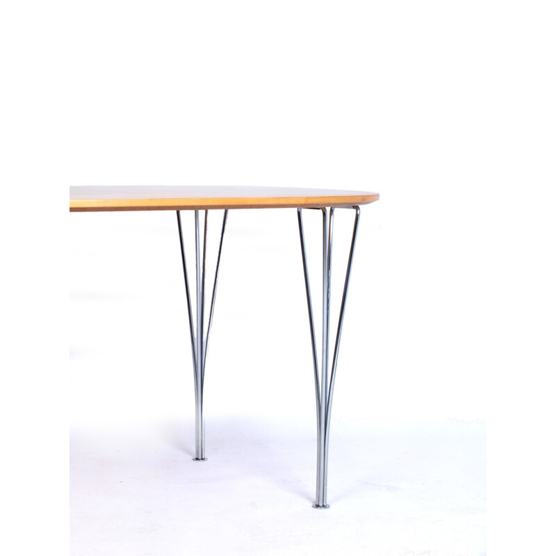 Super-Elliptical table B612 by P. Hein for Fritz Hansen - 1960s