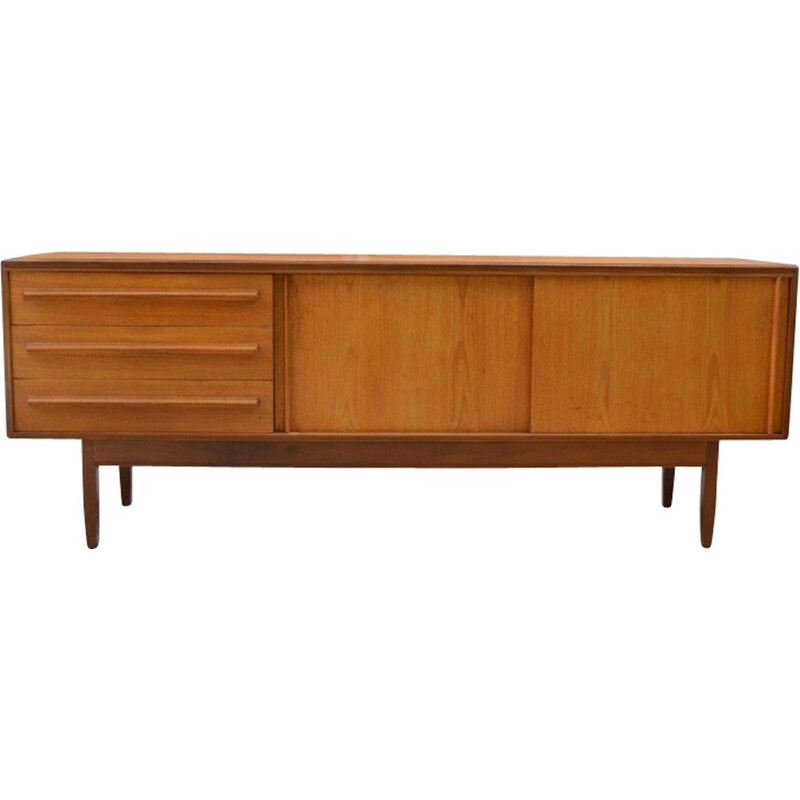 Vintage sideboard in teak with 2 doors by White & Newton - 1960s