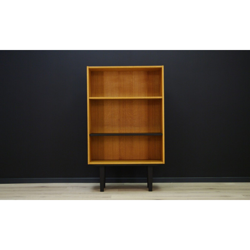 Vintage danish bookcase in ash - 1960s