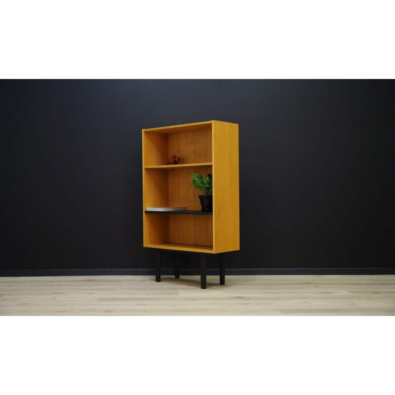 Vintage danish bookcase in ash - 1960s