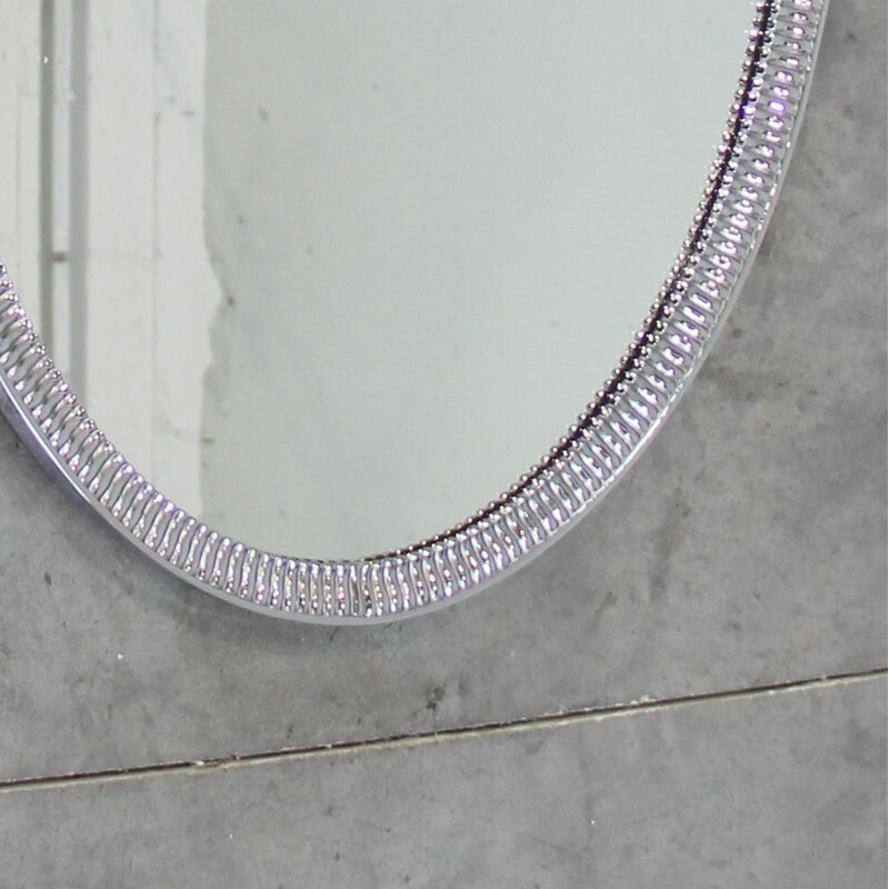 Vintage spanish oval mirror - 1970s