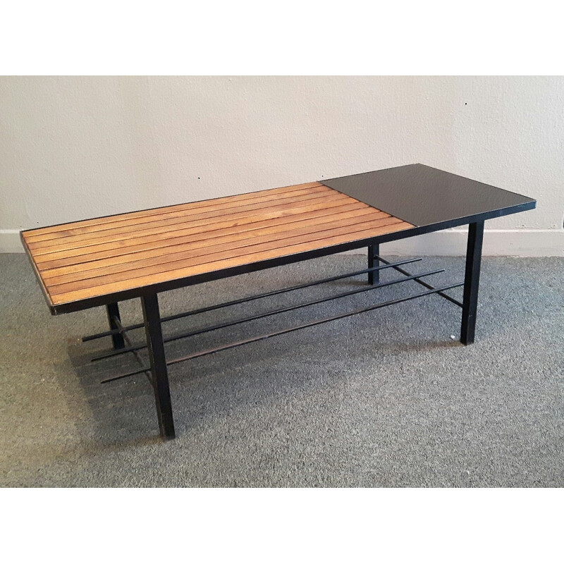 Vintage french coffee table - 1950s