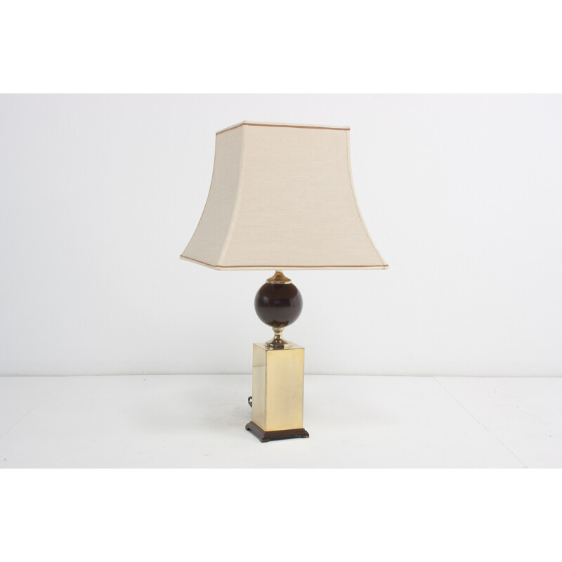 Lampe de table vintage Hollywood Regency - 1970