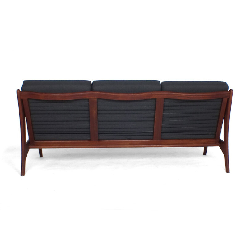 Vintage 3-seater sofa in teak by De Ster Gelderland - 1950s