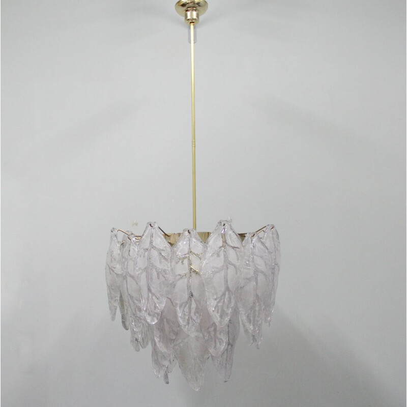 Vintage Murano glass chandelier - 1960s