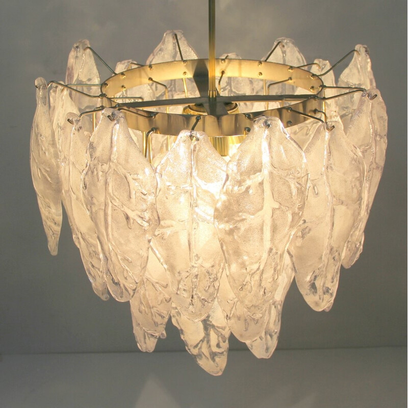 Vintage Murano glass chandelier - 1960s