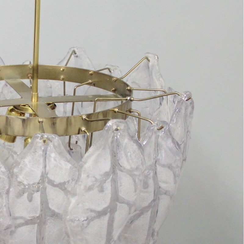 Vintage Murano glass chandelier - 1960s