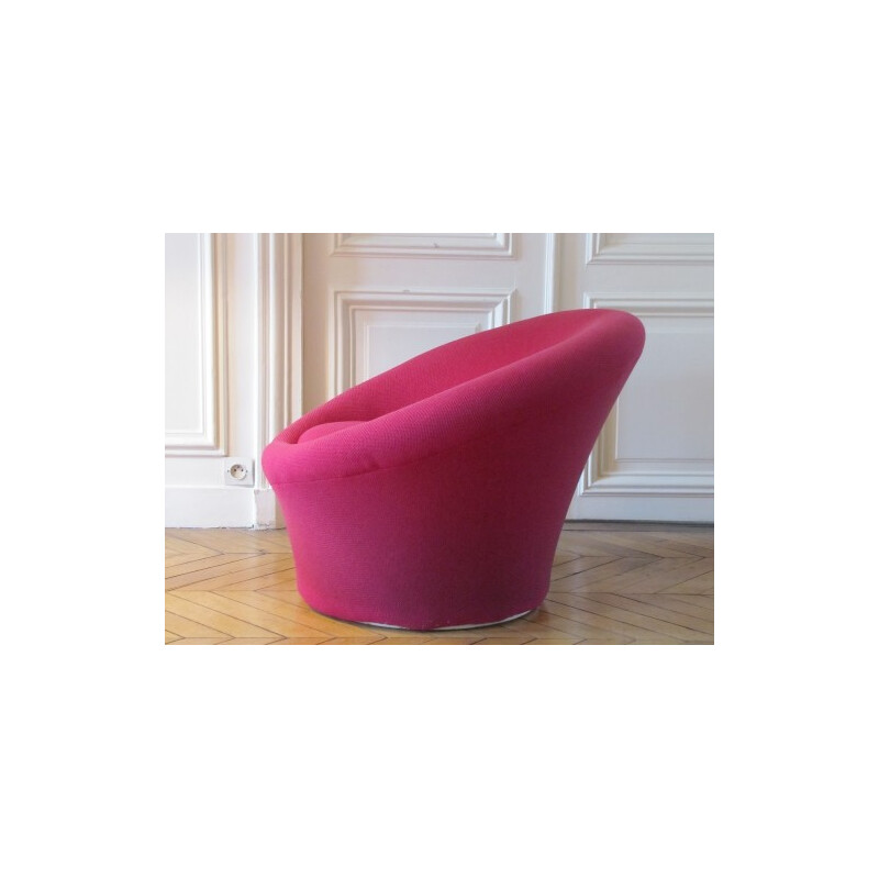 Armchair Mushroom and its footrest, Pierre PAULIN - 1960s