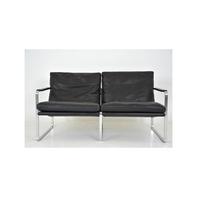 2-seater vintage sofa by Kastholm et Fabricius for Walter Knoll  - 1960s