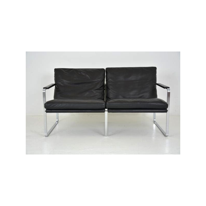 2-seater vintage sofa by Kastholm et Fabricius for Walter Knoll  - 1960s