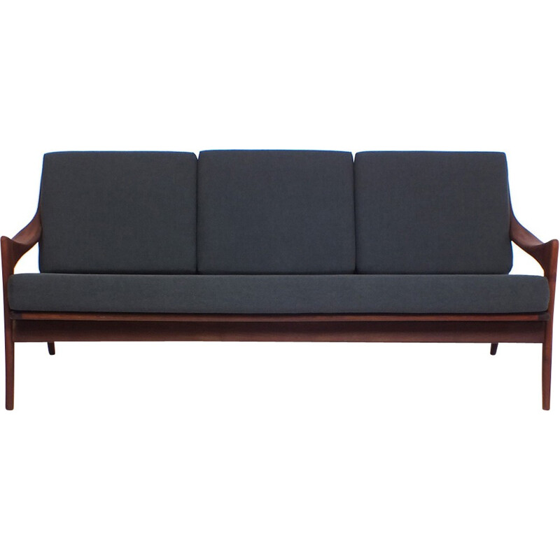 Vintage 3-seater sofa in teak by De Ster Gelderland - 1950s