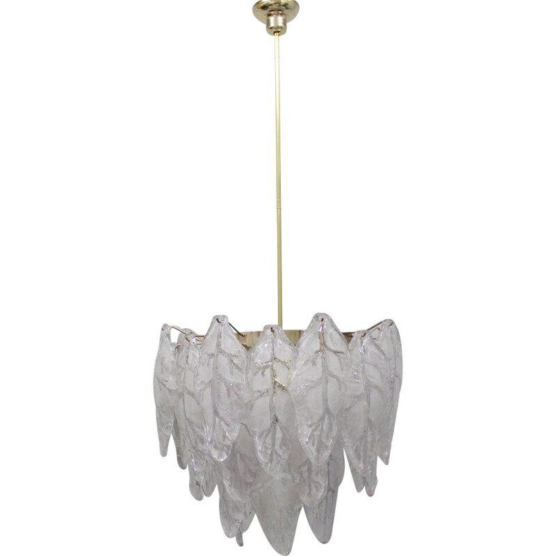 Vintage Murano glass chandelier - 1960s