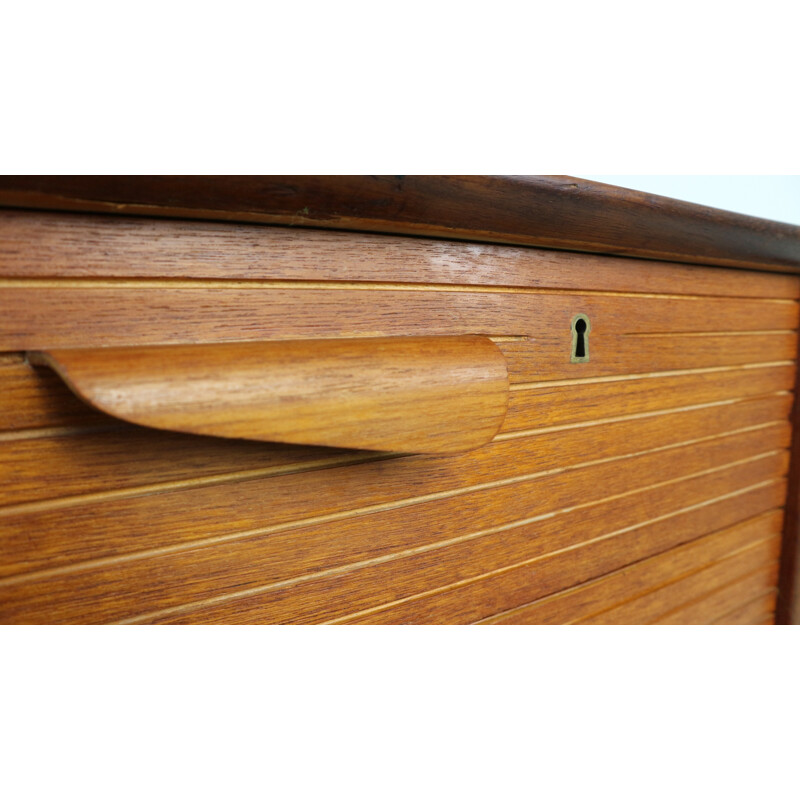 Vintage teak-wood writing desk - 1950s