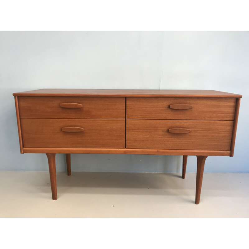 Vintage teak "604" Drawer Dresser by Austinsuite - 1960s