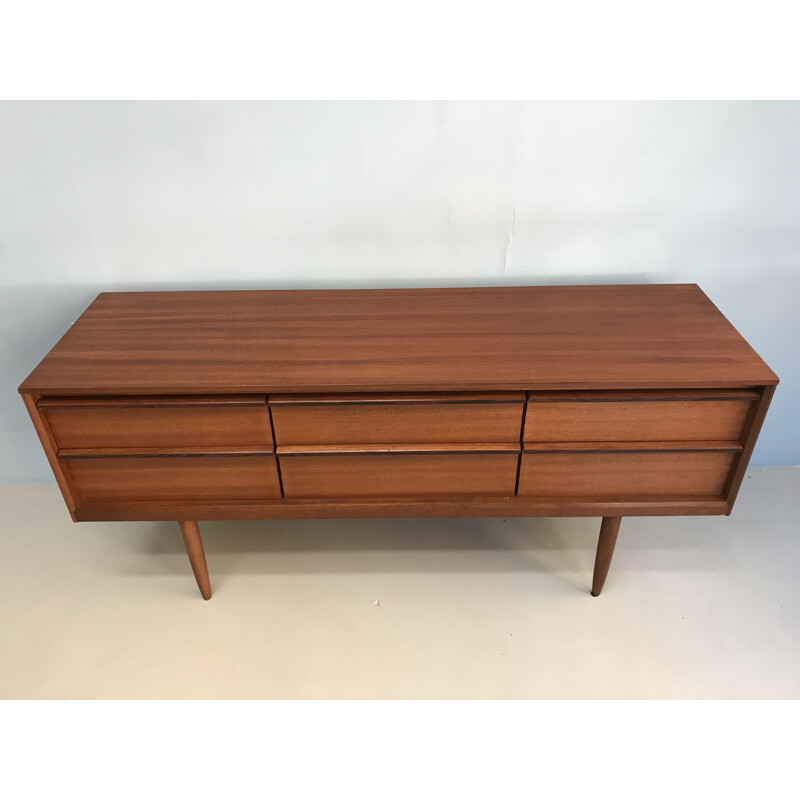 Vintage teak "610" dresser by Austinsuite - 1960s