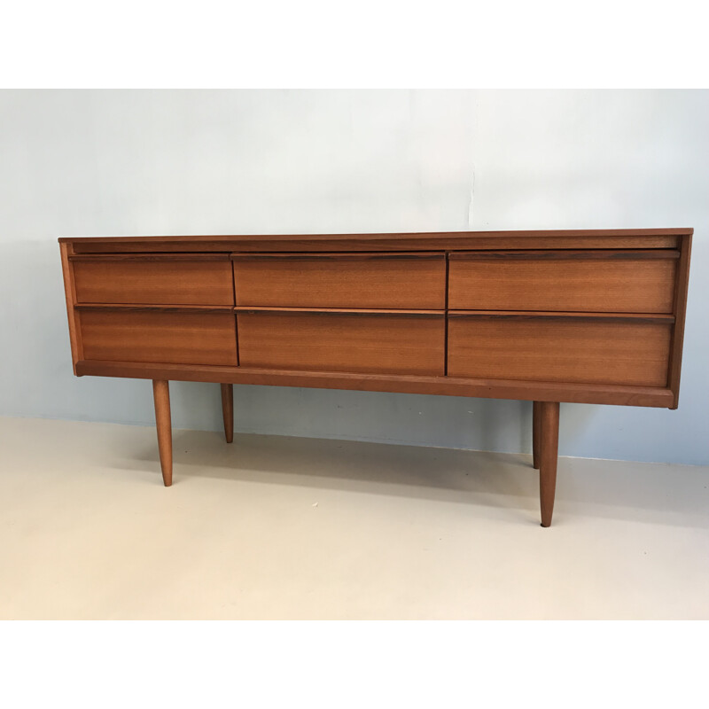 Vintage teak "610" dresser by Austinsuite - 1960s