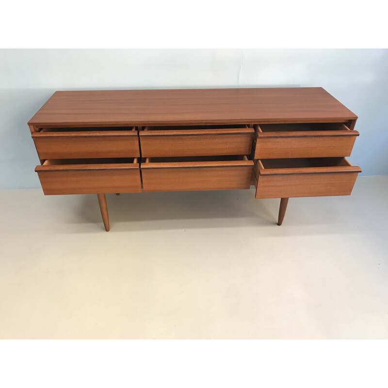 Vintage teak "610" dresser by Austinsuite - 1960s