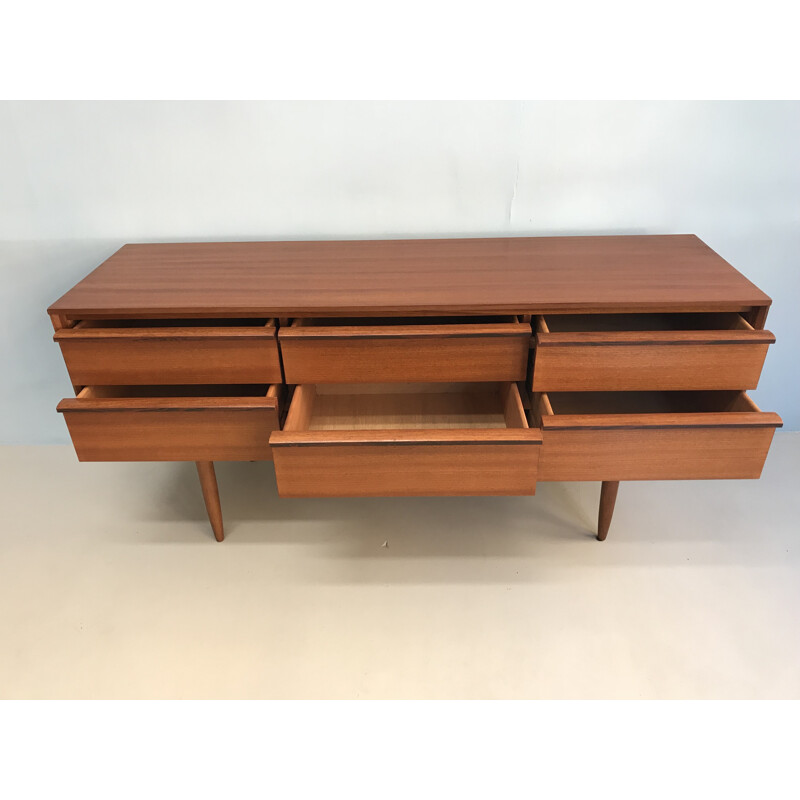 Vintage teak "610" dresser by Austinsuite - 1960s