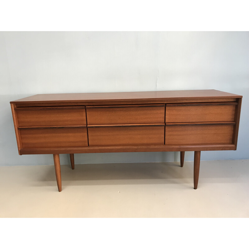 Commode vintage "610" en teck par Austinsuite - 1960