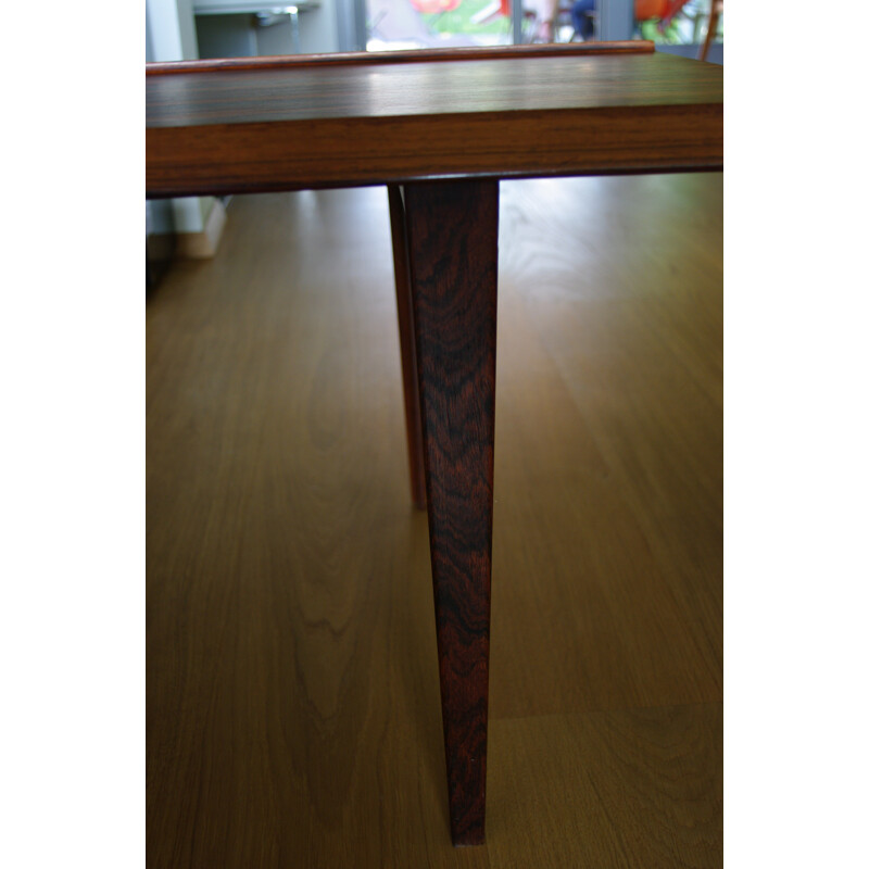 Vintage rosewood coffee table by Harry Rosengren Hansen for Brande Mobelindustri, 1950s