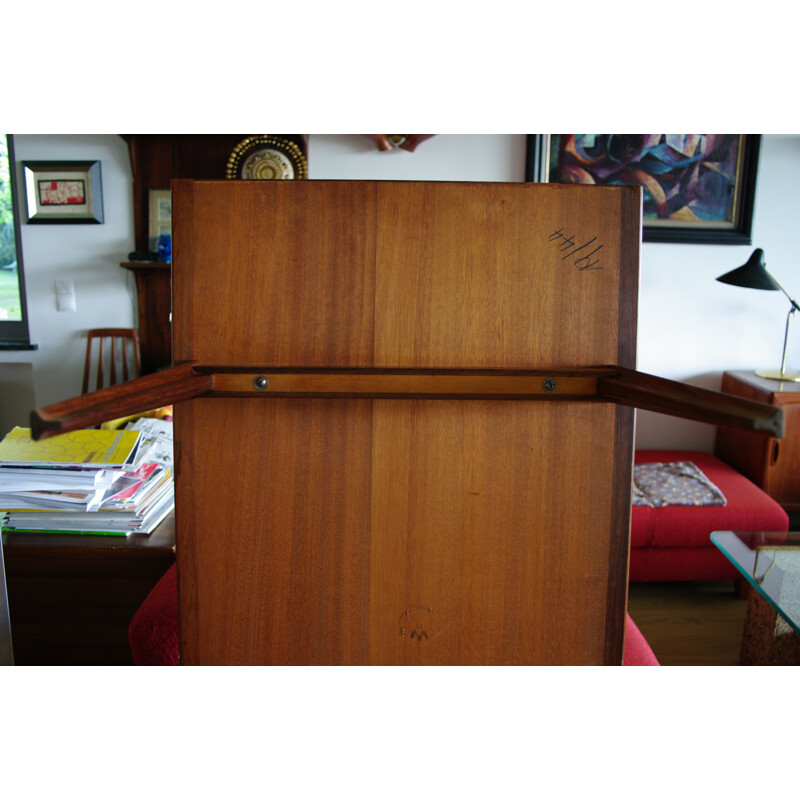 Vintage palissander salontafel van Harry Rosengren Hansen voor Brande Mobelindustri, jaren 1950