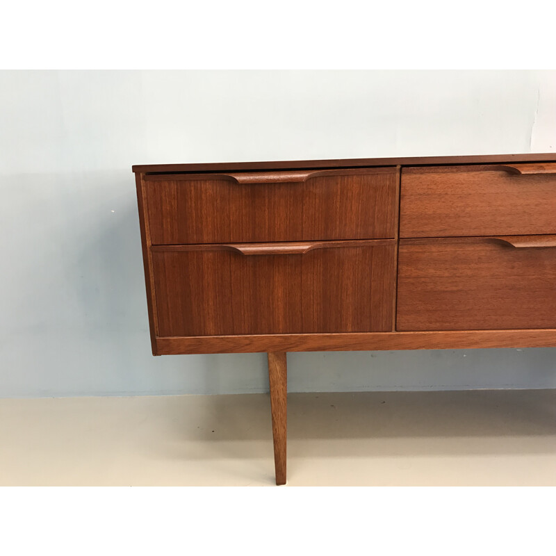 Vintage six drawer "607" dresser by Frank Guille for Austinsuite - 1960s