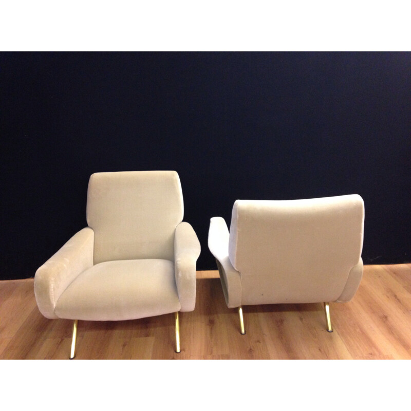 2 Lady armchairs, Marco ZANUSO - 1950s