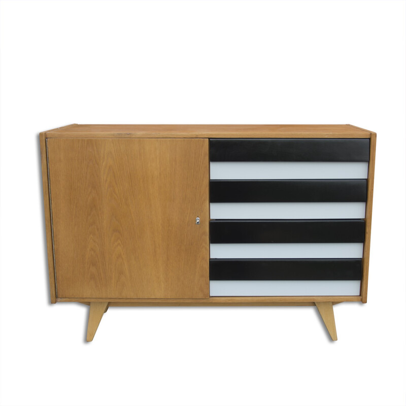 Vintage "U-45"8 sideboard by Jiří Jiroutek for Interier Praha - 1960s 