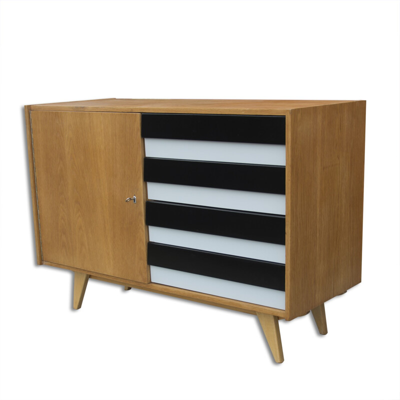 Vintage "U-45"8 sideboard by Jiří Jiroutek for Interier Praha - 1960s 