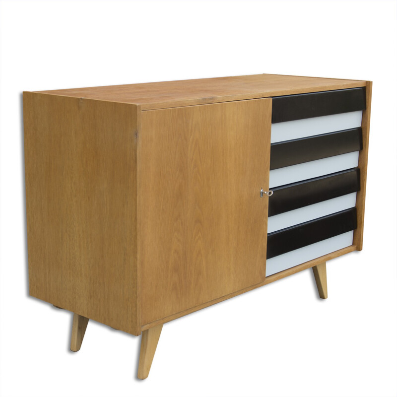 Vintage "U-45"8 sideboard by Jiří Jiroutek for Interier Praha - 1960s 